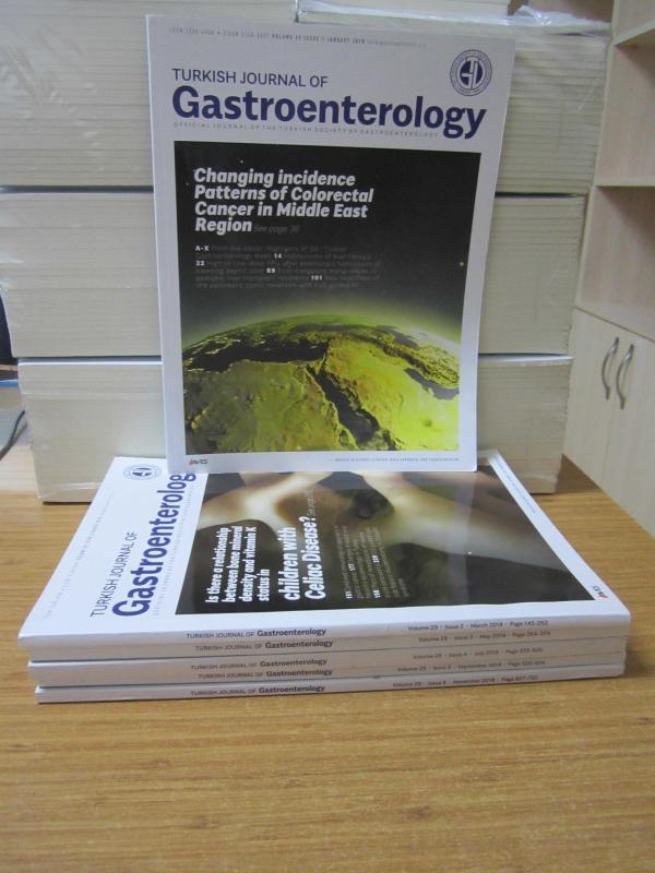 The Turkish Journal of Gastroenterology -  Year 2018 Volume 29 Issue 1-2-3-4-5-6