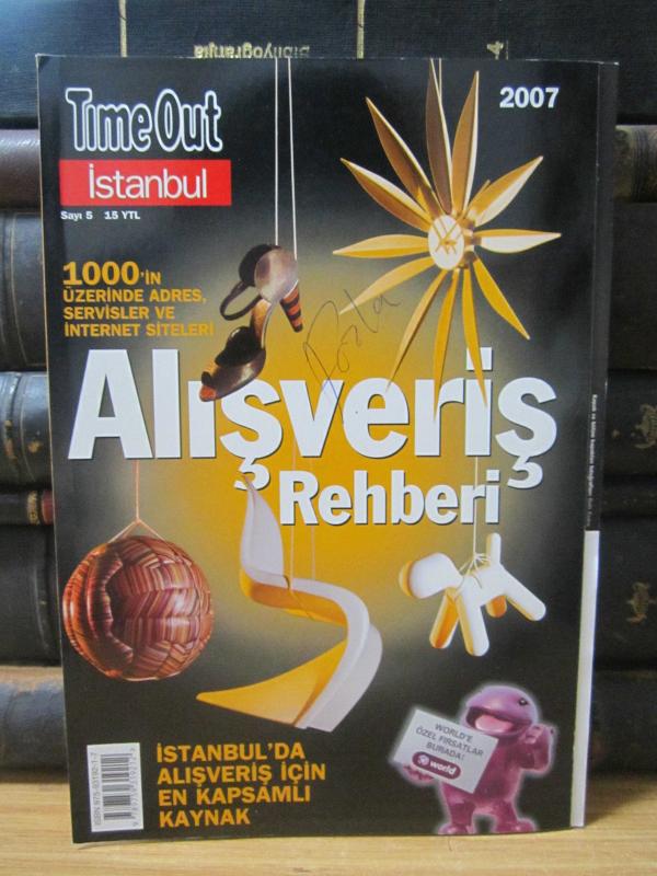 Time Out İstanbul Alışveriş Rehberi - Sayı 5 - Yıl 2007