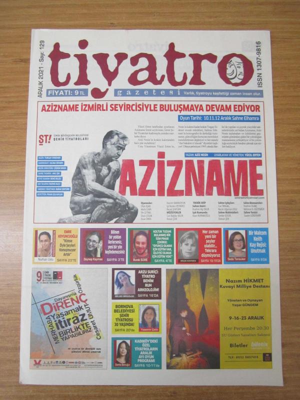 Tiyatro Gazetesi - Sayı 129