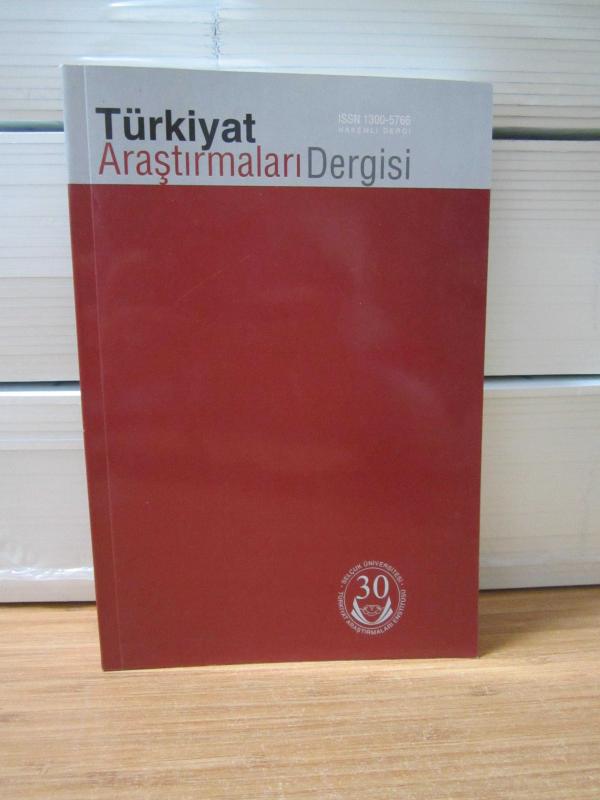 TSAD Türkiye Sosyal Araştırmalar Dergisi - Sayı 1 - Nisan 2013 - Akademisyenler Birliği
