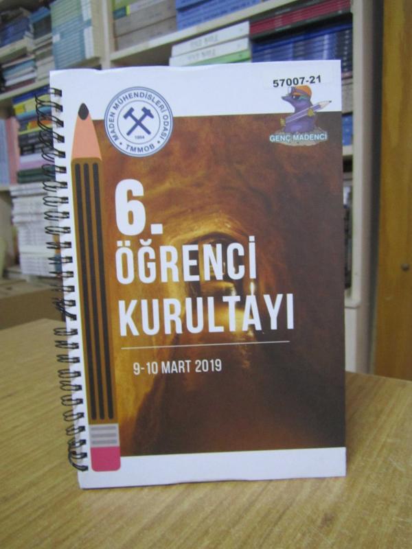 TTMOB Maden Mühendisleri Odası GENÇ MADENCİ 6. Öğrenci Kurultayı 9-10 Mart 2019