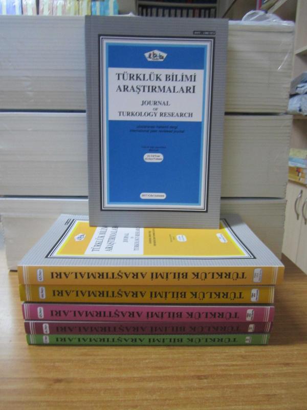 TÜBAR Türklük Bilimi Araştırmaları - 2003-2006 Yılları 3 Sayı TAKIM (Sayılar: 13-15-19)