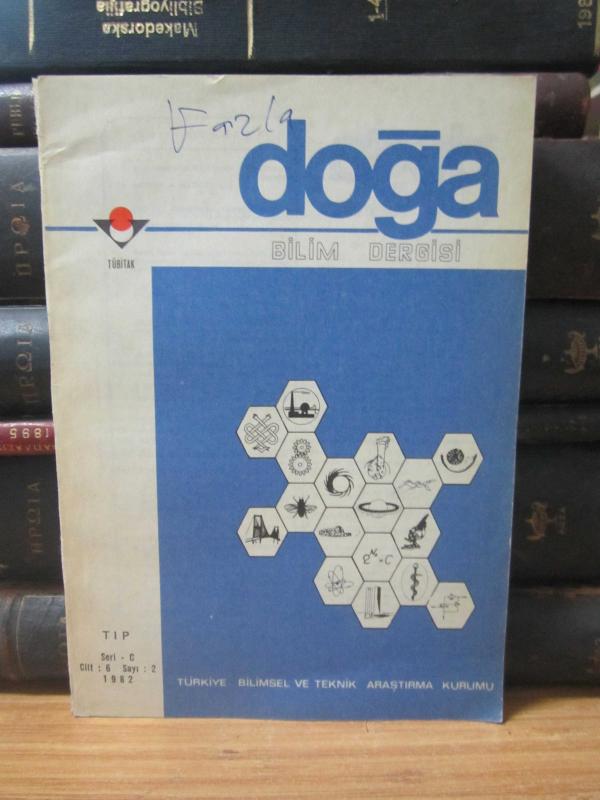 TÜBİTAK - Doğa Bilim Dergisi - TIP - Seri C - Cilt 6 Sayı 2 - 1982