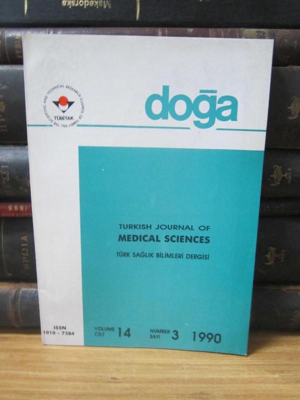 TÜBİTAK - Doğa Bilim Dergisi - Türk Sağlık Bilimleri Dergisi - Cilt 14 Sayı 3 - 1990