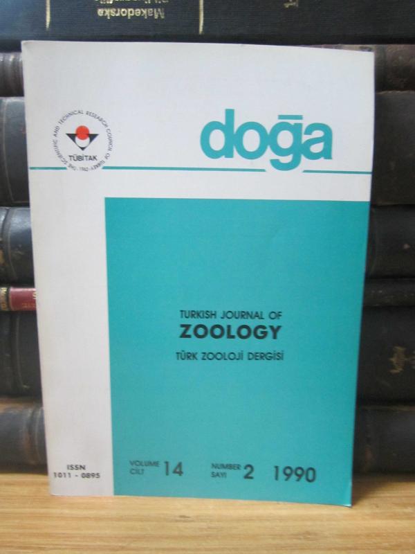 TÜBİTAK - Doğa Bilim Dergisi - Türk Zooloji Dergisi - Cilt 14 Sayı 2 - 1990