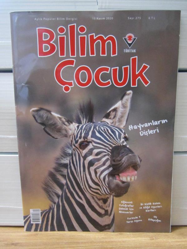 TÜBİTAK Bilim Çocuk Dergisi - Kasım 2020 - Sayı 275