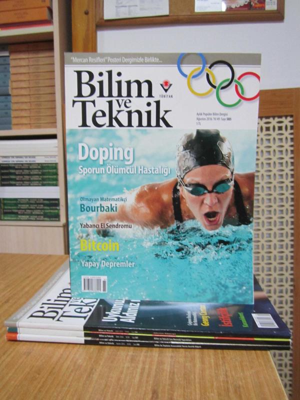 TÜBİTAK Bilim ve Teknik Dergisi - 2016 Yılı 4 Sayı TAKIM (Sayılar: 585-586-587-588) (Ekleri Yok)