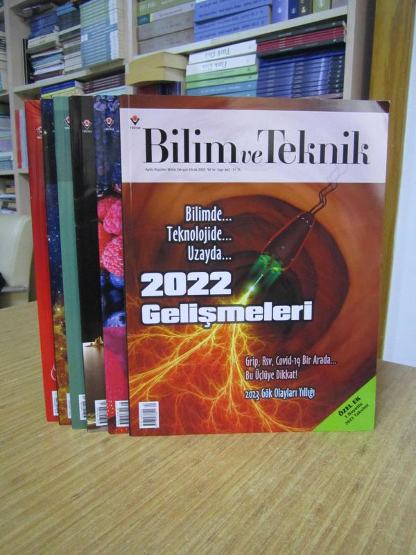 TÜBİTAK Bilim ve Teknik Dergisi - 2023 Yılı 6 Sayı TAKIM (Sayılar: 662-666-667-668-669-671)