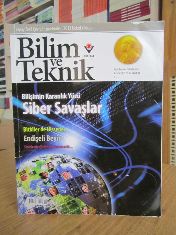 TÜBİTAK Bilim ve Teknik Dergisi - Sayı 540 - Kasım 2012 (Ekleri Yok)
