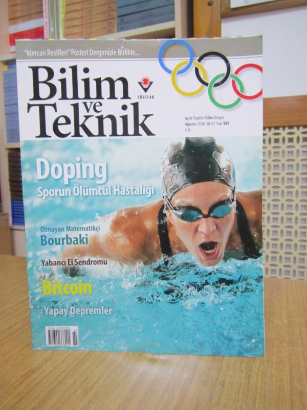 TÜBİTAK Bilim ve Teknik Dergisi - Sayı 585 - Ağustos 2016 (Ekleri Yok)