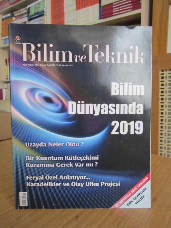 TÜBİTAK Bilim ve Teknik Dergisi - Sayı 626 - Ocak 2020 (Ekleri Yok)