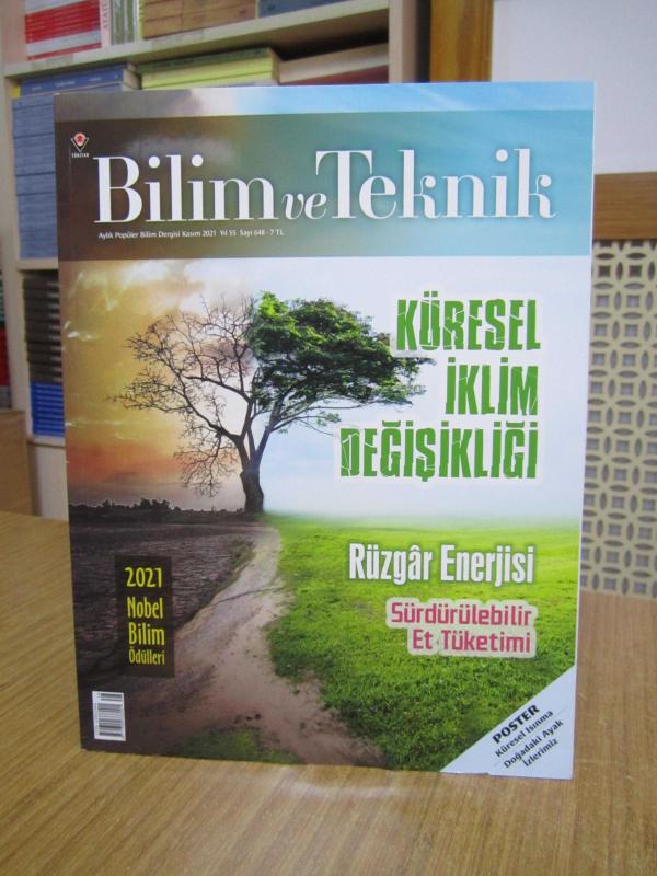 TÜBİTAK Bilim ve Teknik Dergisi - Sayı 648 - Kasım 2021 (Ekleri Yok)