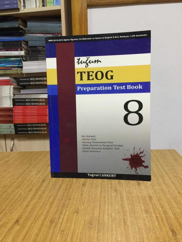 Tuğum TEOG Preparation Test Book 8 - Tuğrul Cankurt (2015-2016)