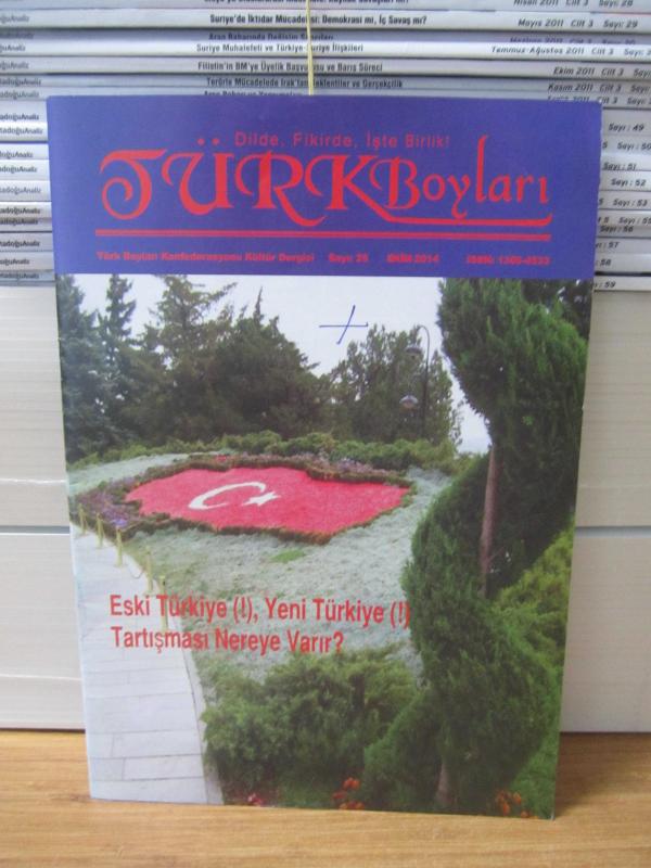 Türk Boyları Konfederasyonu Kültür Dergisi - Sayı 25 - Ekim 2014