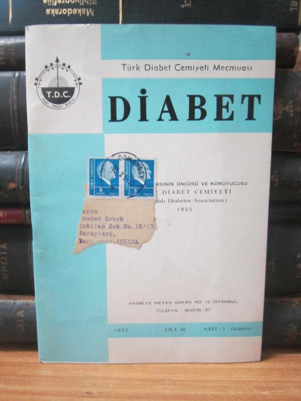 Türk Diabet Cemiyeti Mecmuası - Diabet Dergisi - Cilt 16 Sayı 2 - Haziran 1977