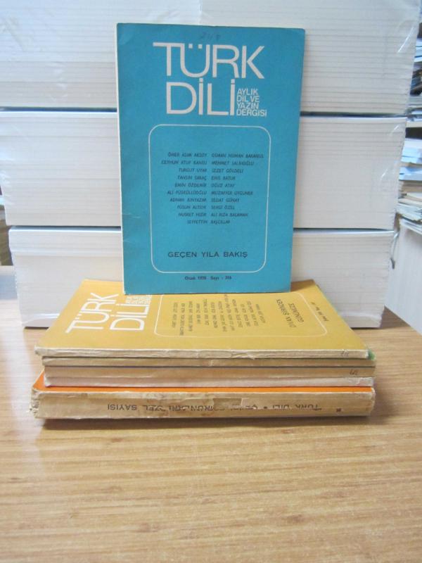 Türk Dili Dergisi - 1978 Yılı 7 Farklı Sayı TAKIM (Sayılar: 316-317-318-319-320-322-324)