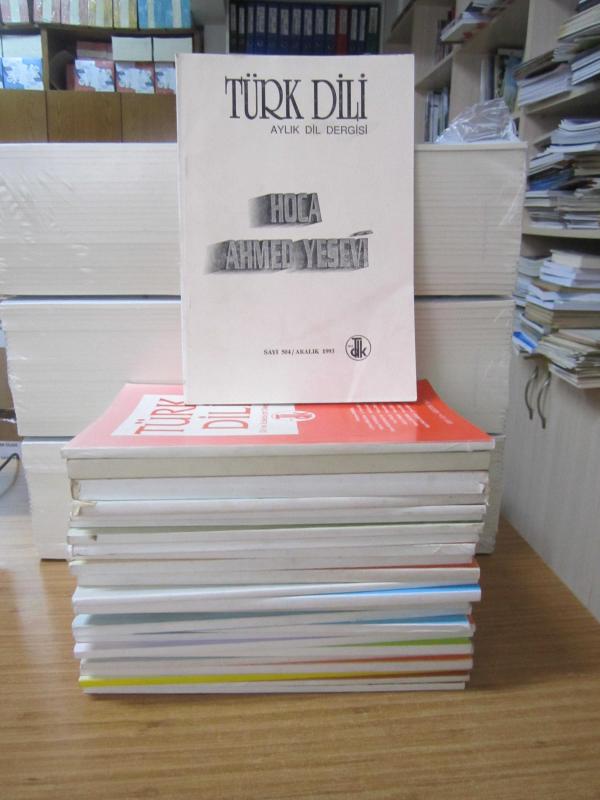 TÜRK DİLİ DERGİSİ - Aralık 1993-Ekim 2000 Yılları Arası 25 Farklı Sayı TAKIM (Sayılar Açıklamada)