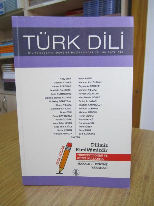 Türk Dili Dergisi - Sayı 798 - Haziran 2018