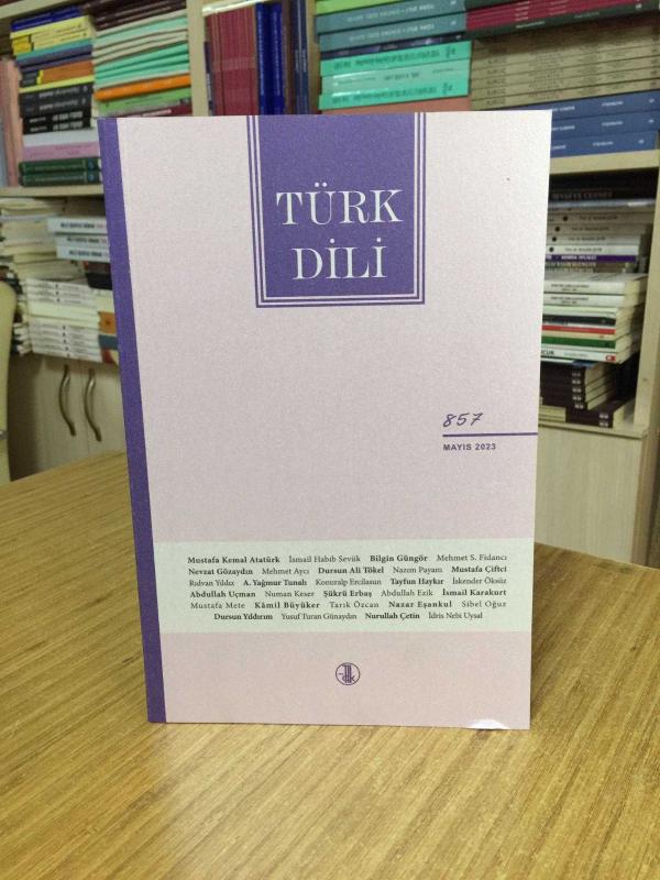Türk Dili Dergisi - Sayı 857 - Mayıs 2023