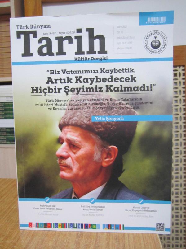 Türk Dünyası Tarih Dergisi - Sayı 422 - Mart 2022 [ Biz Vatanımızı Kaybettik Artık Kaybedecek Hiçbir Şeyimiz Kalmadı ]