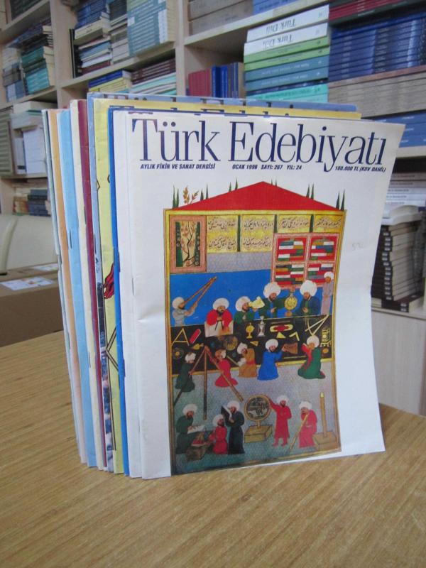 TÜRK EDEBİYATI Aylık Fikir ve Sanat Dergisi -  1996 Yılı Tüm Sayılar TAKIM (Sayılar: 267-278 ve Arası)