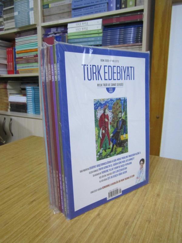Türk Edebiyatı Aylık Fikir ve Sanat Dergisi - 2020 Yılı 8 Sayı TAKIM (Sayılar: 555-556-557-558-559-560-561-562)