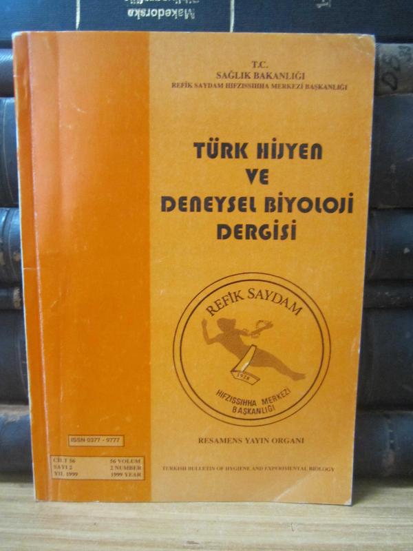 Türk Hijyen ve Deneysel Biyoloji Dergisi - Cilt 56 Sayı 2 - Yıl 1999
