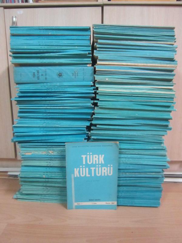 Türk Kültürü Dergisi - Kasım 1962'den Aralık 1996'ya Kadar Yayınlanmış 255 Farklı Sayı (Eksik Sayılar Açıklamada) - Türk Kültürünü Araştırma Enstitüsü