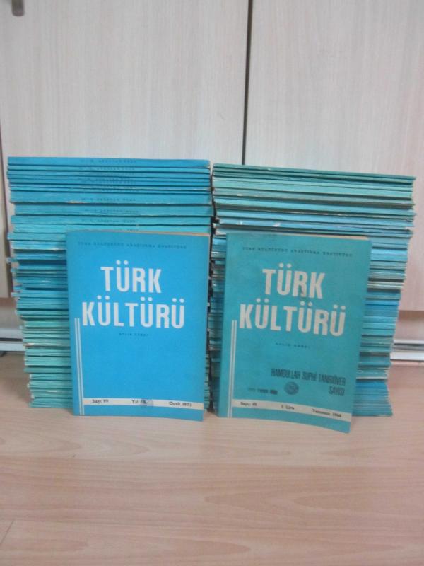 Türk Kültürü Dergisi - Şubat 1963'den Şubat 1989'a Kadar Yayınlanmış 229 Farklı Sayı (Eksik Sayılar Açıklamada) - Türk Kültürünü Araştırma Enstitüsü