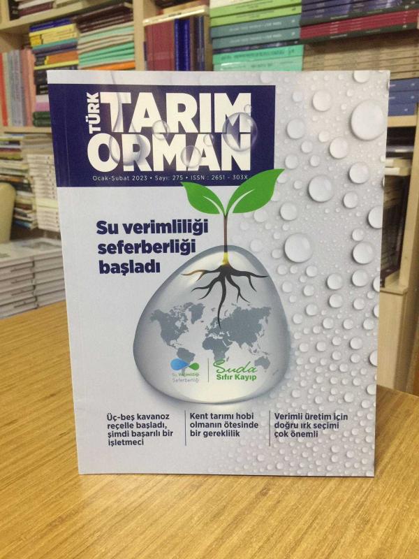 Türk Tarım Orman Dergisi - Sayı 275 - Ocak Şubat 2023