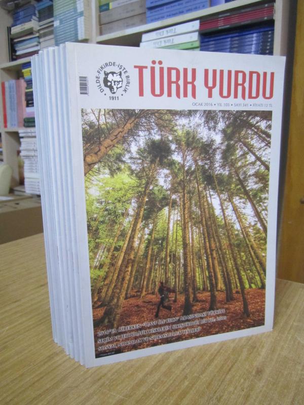 TÜRK YURDU Dergisi - 2016 Yılı 11 Sayı TAKIM (Sayılar: 341-342-343-344-345-347-348-349-350-351-352)