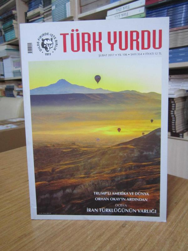 TÜRK YURDU Dergisi - Sayı 354