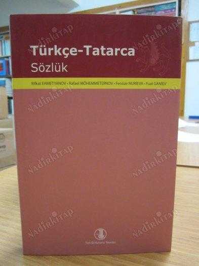 Türkçe - Tatarca Sözlük [Ciltli - Şömizli]