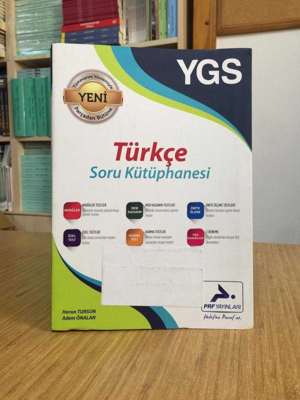 Türkçe Soru Bankası (YGS) - PRF Yayınları