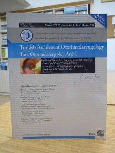 Turkish Archives of Otorhinolaryngology / Türk Otorinolarengoloji Arşivi - 2017 Volume 55 Issue 2