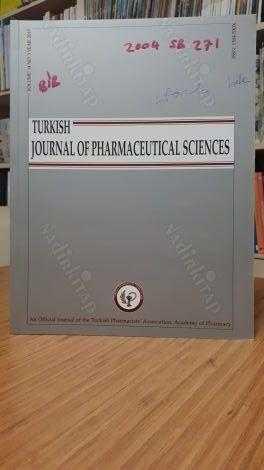 Turkish Journal of Pharmaceutical Sciences - Volume 14 Issue 3 - Year: 2017 - Turkish Pharmacists' Assocation, Academy of Pharmacy