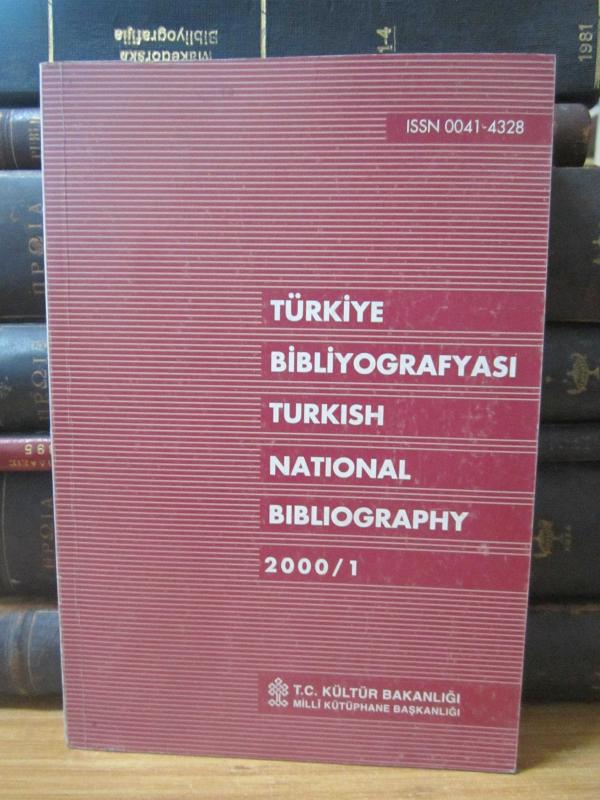Türkiye Bibliyografyası - Cilt 67 Sayı 2000/11