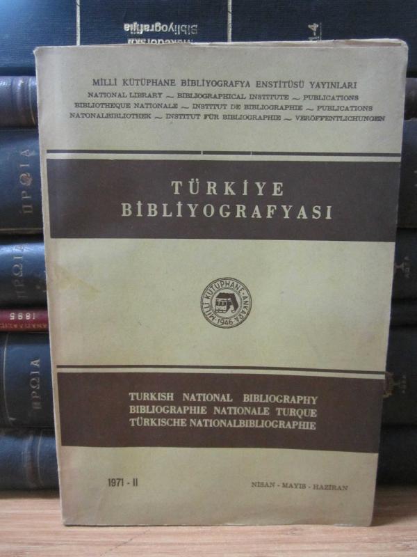 Türkiye Bibliyografyası - II - 1971