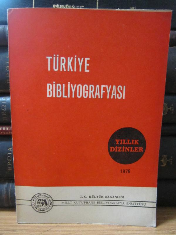 Türkiye Bibliyografyası - Yıllık Dizinler - 1976