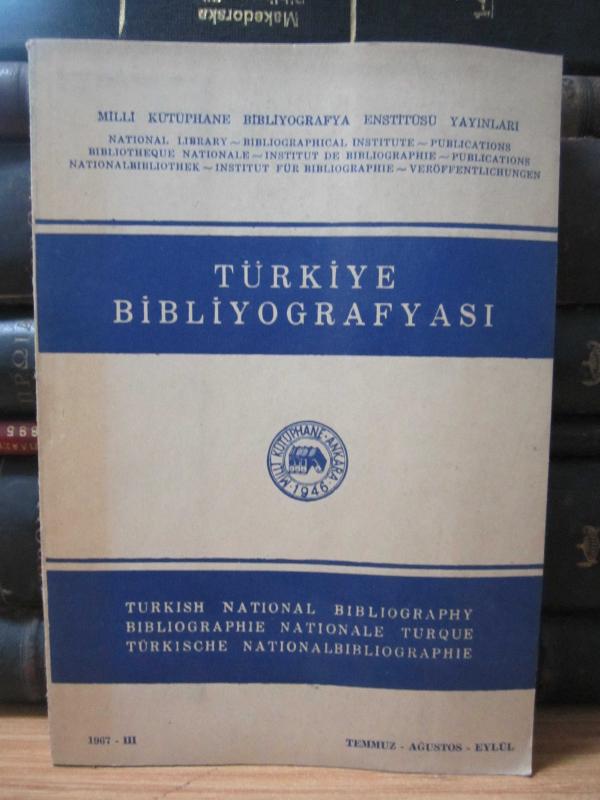 Türkiye Bibliyografyası III - 1967