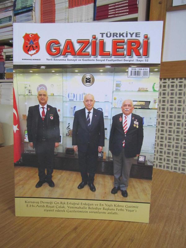Türkiye Gazileri Dergisi - Sayı 52 - Nisan Mayıs Haziran 2022 - KORSAVAŞ Derneği