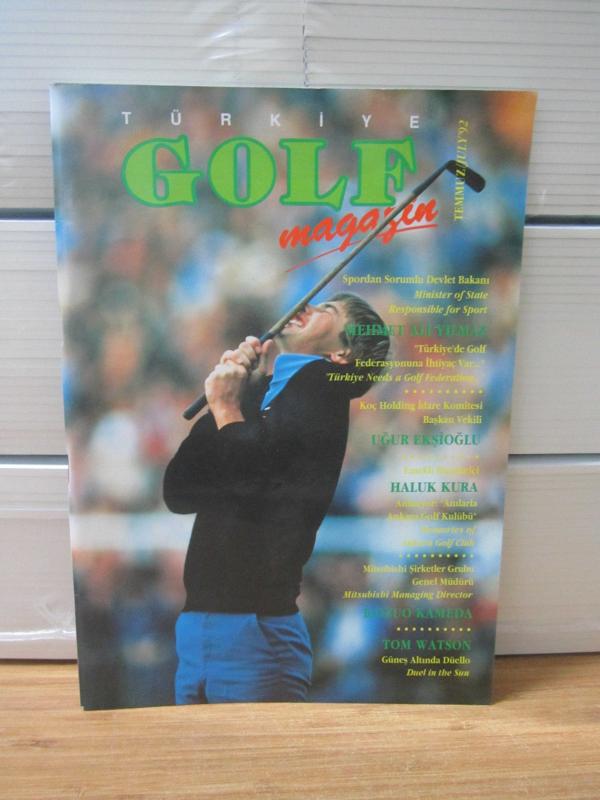 Türkiye Golf Magazin - Temmuz 1992
