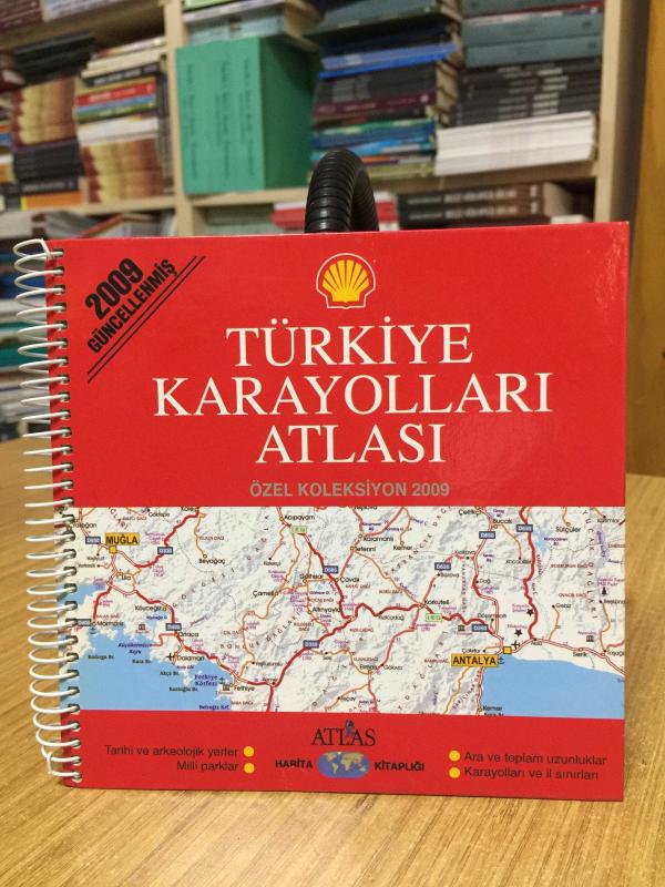 Türkiye Karayolları Atlası Özel Koleksiyon 2009 [Ciltli - Spiralli] ATLAS Harita Kitaplığı