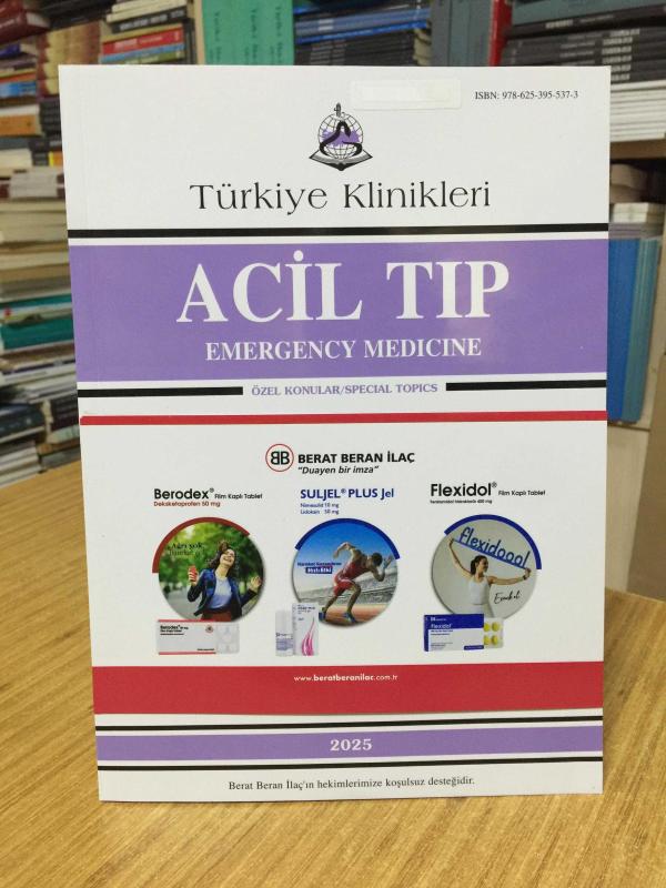 Türkiye Klinikleri Acil Tıp / Acil Serviste Havayolu Yönetimi İnvaziv ve Noninvaziv Mekanik Ventilasyon 2025 - Editör: Ersin Aksay - Murat Yeşilaras