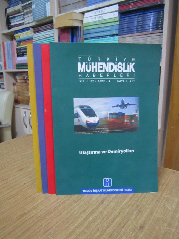 Türkiye Mühendislik Haberleri Dergisi - 2022-2023 Yılları 6 Sayı TAKIM (Sayılar: 511-512-513-514-515-516)