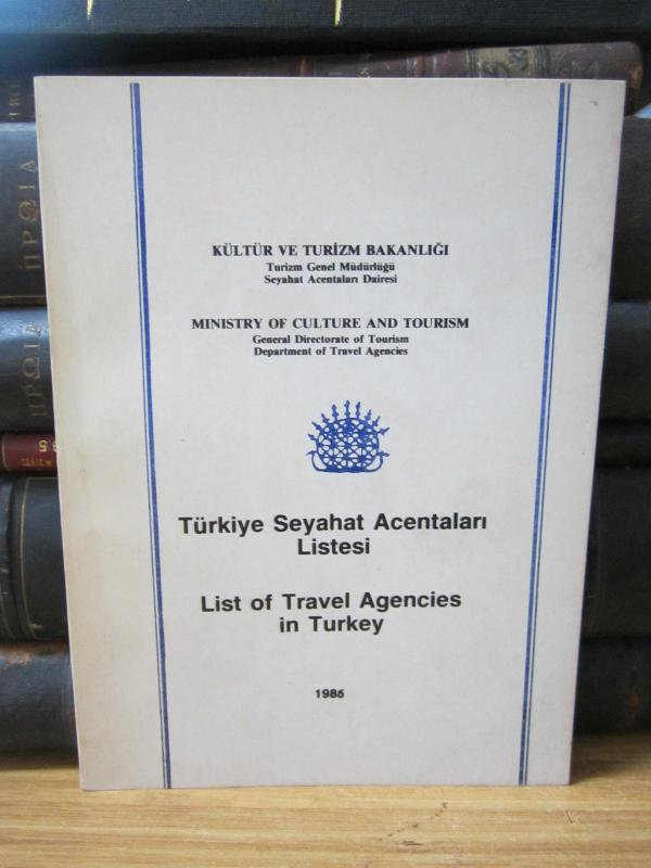 Türkiye Seyahat Acentaları Listesi - List Of Travel Agencies in Turkey