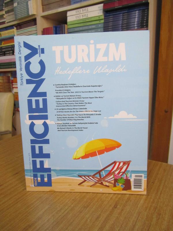 Türkiye Verimlilik Dergisi - Sayı 16 - Yıl 2022 [ Turizm Hedeflere Ulaşıldı ]