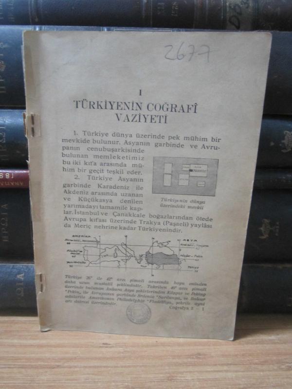 Türkiyenin Coğrafi Vaziyeti