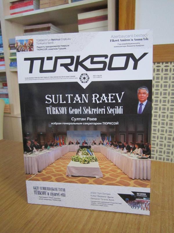TÜRKSOY DERGİSİ - Sayı 69 - Yıl 2022 [ Sultan Raev Türksoy Genel Sekreteri Seçildi ]