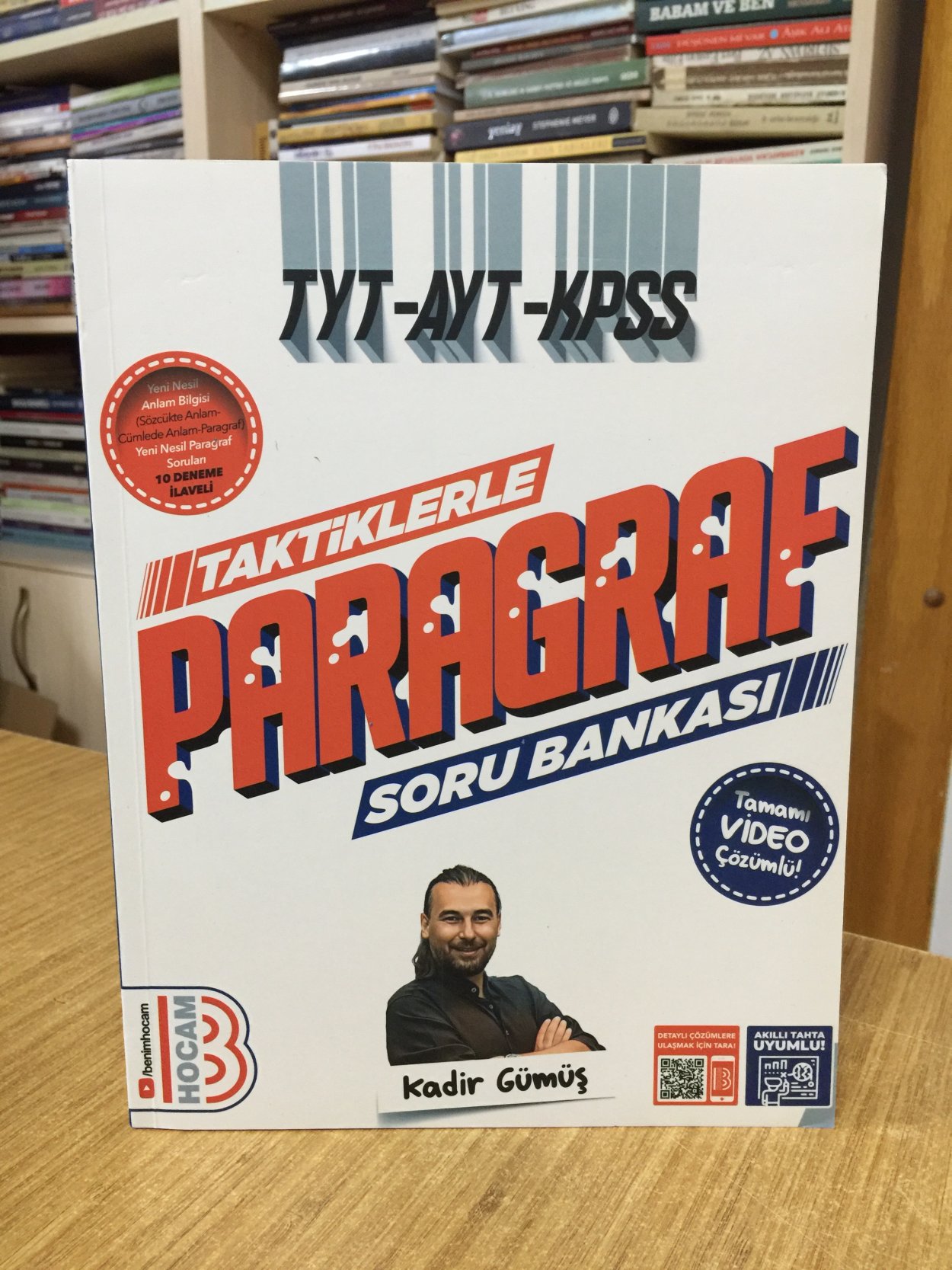 TYT - AYT - KPSS Taktiklerle Paragraf Tamamı Video Çözümlü Soru Bankası Benim Hocam Yayınları